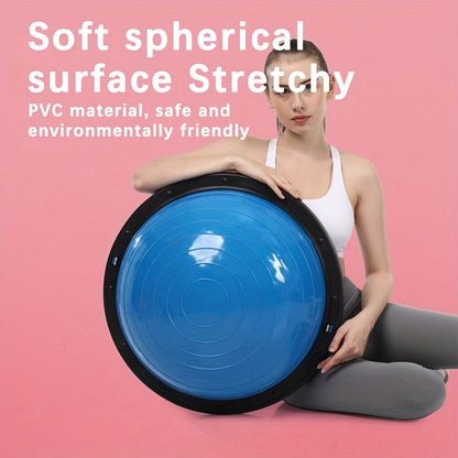 Flameproof Thickened Balance Ball for Adults(Blue)