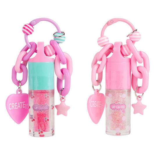Canenco create it! beauty lip gloss chunky keychain