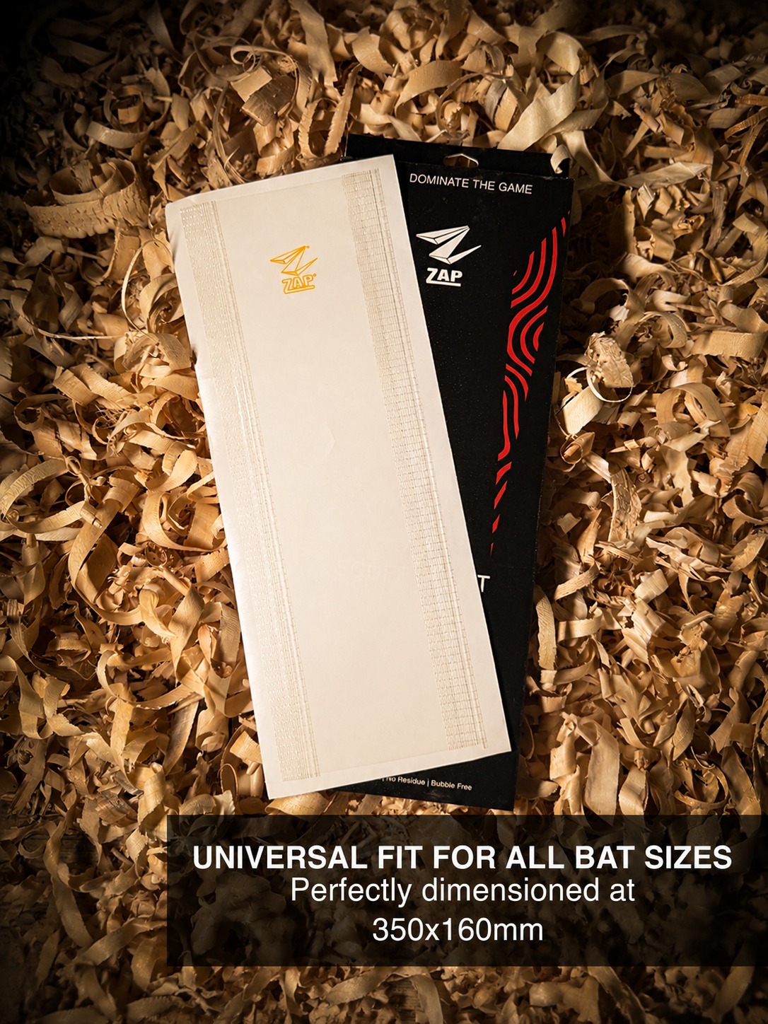 ZAP ImpactX Scuff Sheet for Cricket Bat