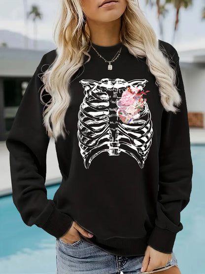 Ribs and floral prints