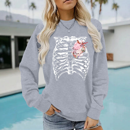 Ribs and floral prints