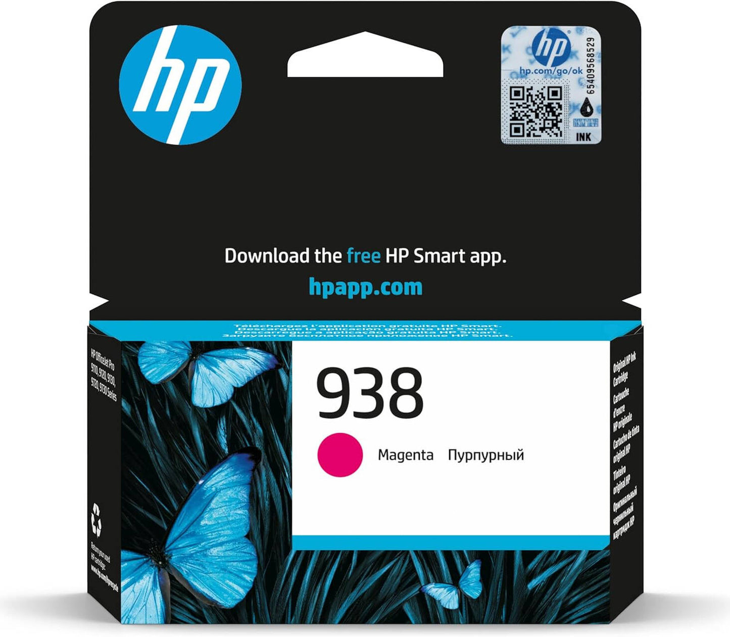 HP 938 Original Ink Cartridge Series