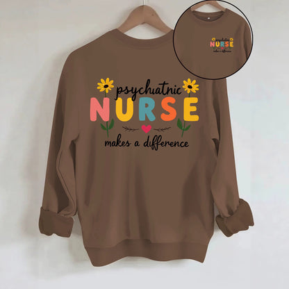 Loose velvet sweatshirt