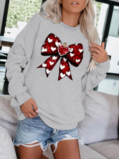 Round neck fleece hoodie