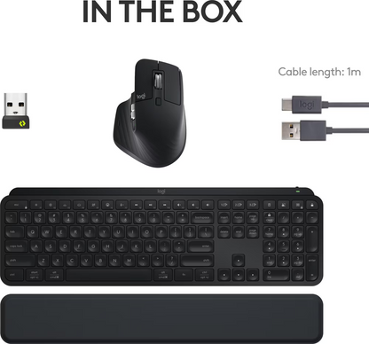 Logitech MX Keys S Wireless Keyboard and Mouse Combo