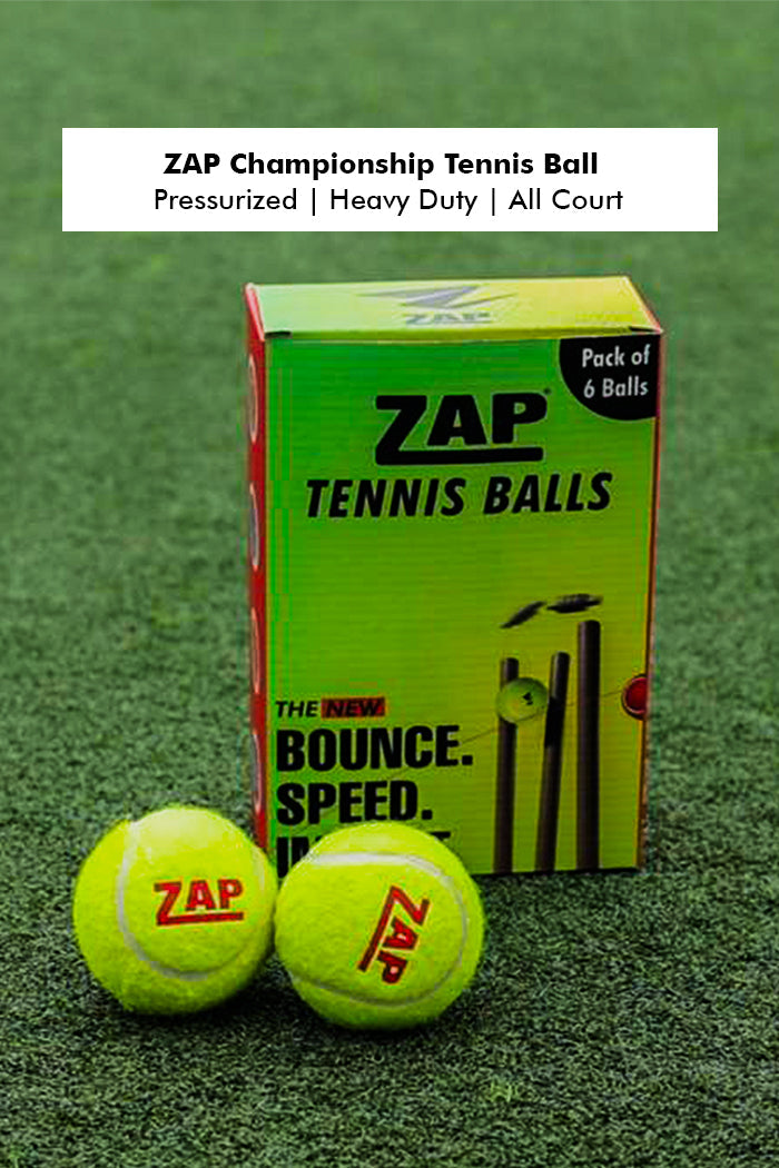 ZAP Championship Soft Tennis Cricket Ball (Green)