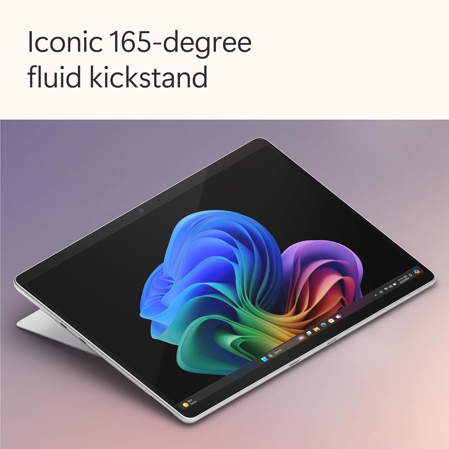 Microsoft Surface Pro 11 Copilot+ PC, 13", Touchscreen, Snapdragon X Elite