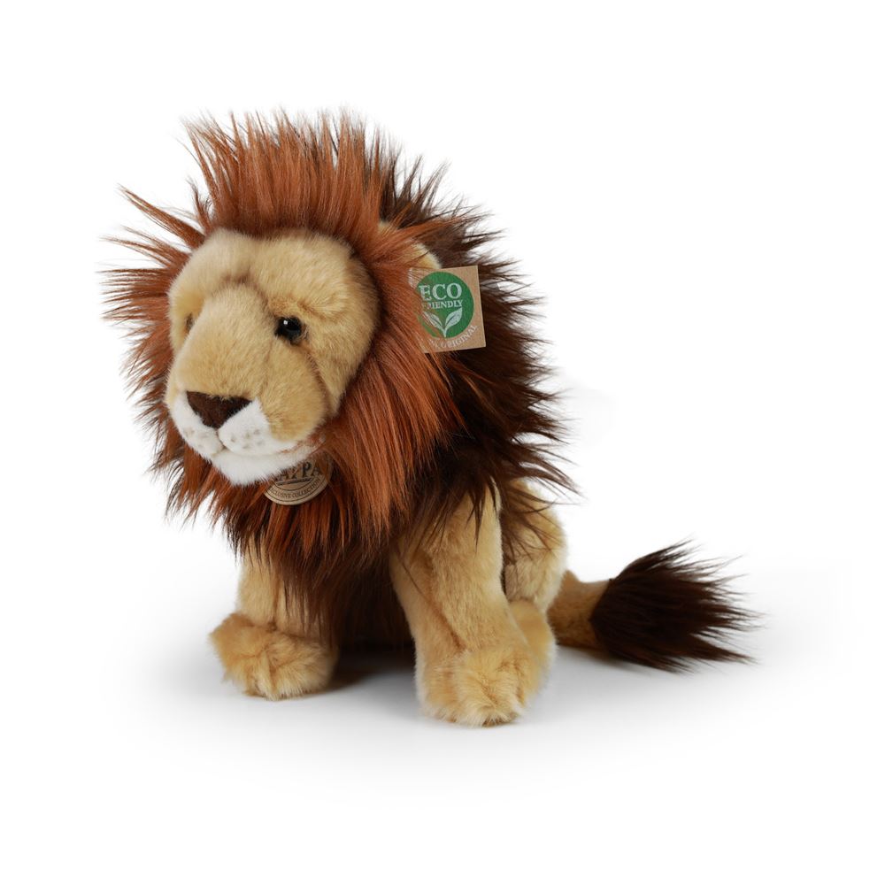 Plush lion 25cm eco-friendly