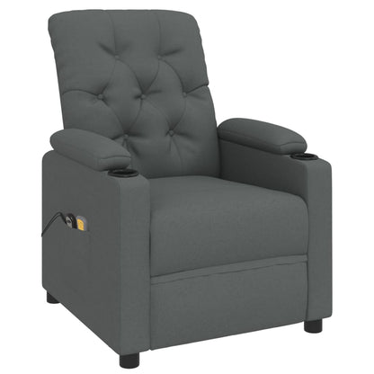 NNEVL Stand up Massage Chair Dark Grey Fabric