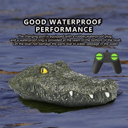 RC toy alligator remote control toys alligator Crocodile head crocodilian robot simulation animal scary Toys