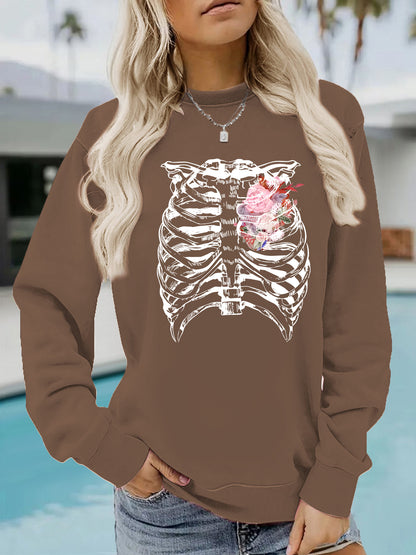 Ribs and floral prints