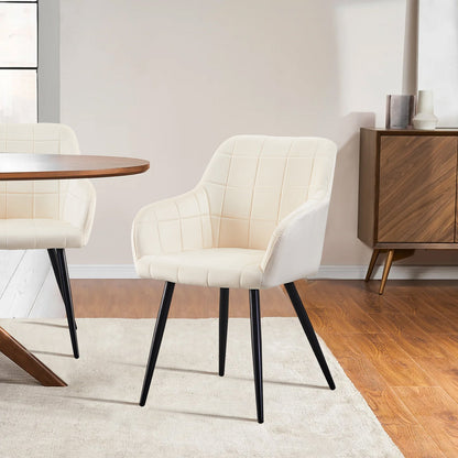 Bloor Velvet Dining Chairs [Set of 2]