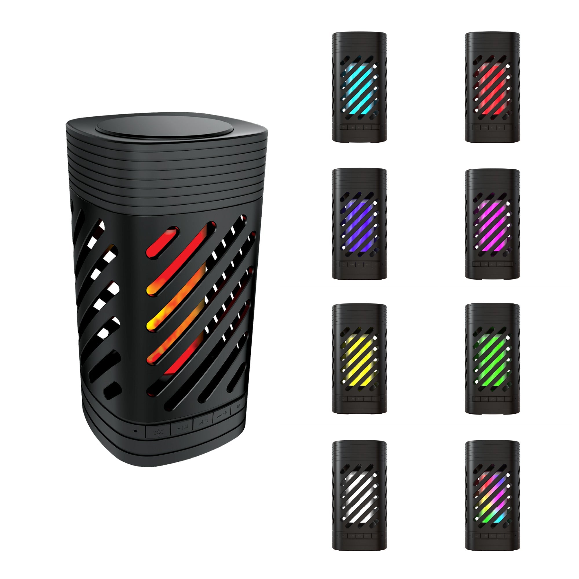 2-in-1 Ambient Flame Lantern Speaker