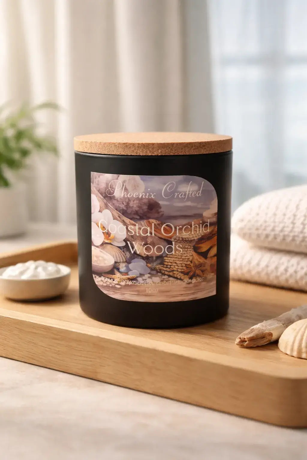 Coastal Orchid Woods — Sea Salt & Jasmine Candle