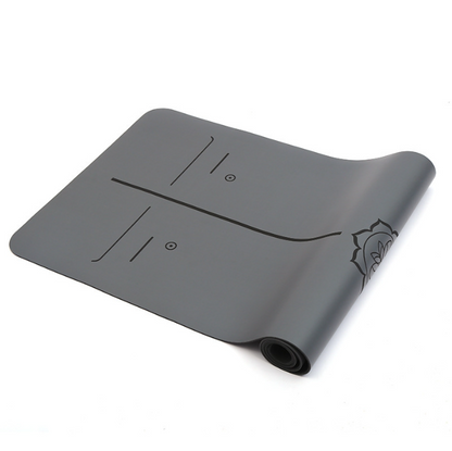Natural rubber yoga mat PU professional non-slip yoga studio dedicated fitness mat male beginner yoga thickened