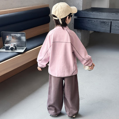Boys Autumn Spring Casual Two-Piece Set