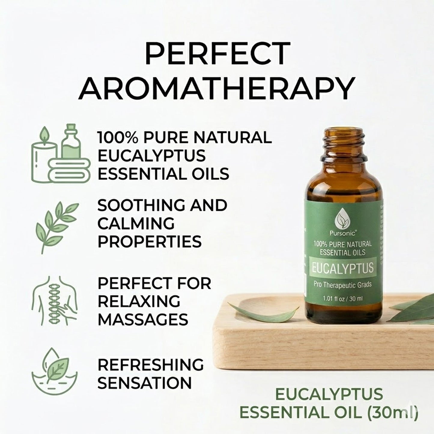 100% Pure & Natural Eucalyptus Essential Oils