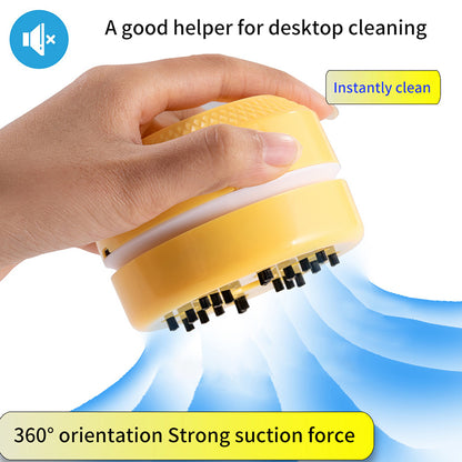 Electric Portable Desktop Cleaner Small Powerful Cleaning Mini Sweeping Robot