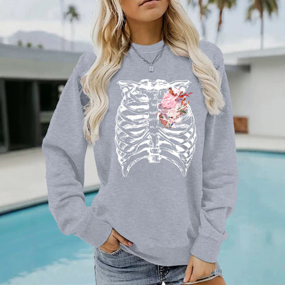 Ribs and floral prints