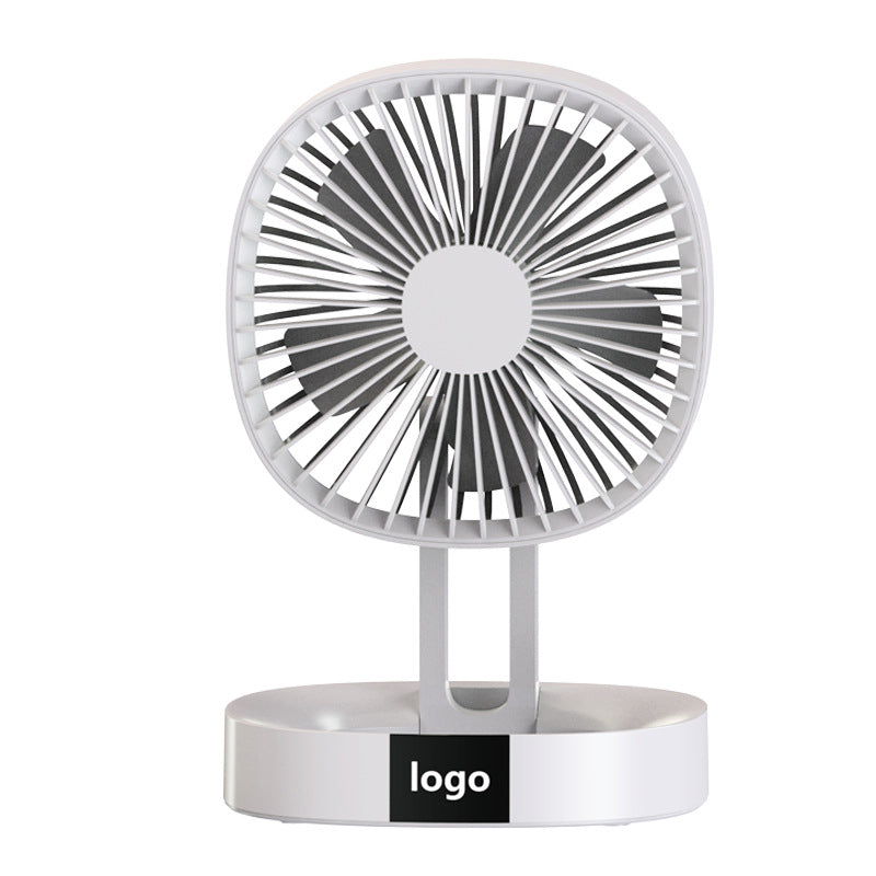 New USB Fan Outdoor Mini Portable Handheld Fan Charging Silent Handheld Folding Fan