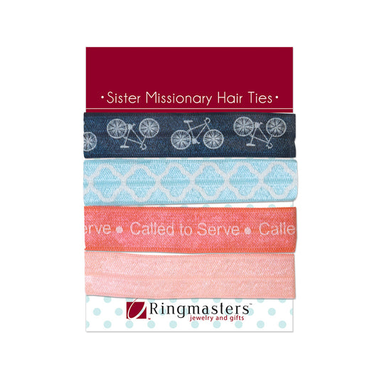 Sister Missionary Hair Ties
