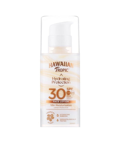 Hawaiian Tropic Hydrating Protection Sunscreen Face Lotion 30SPF