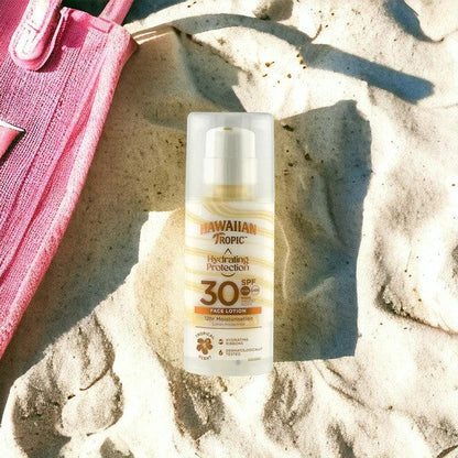 Hawaiian Tropic Hydrating Protection Sunscreen Face Lotion 30SPF