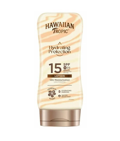 Hawaiian Tropic Hydrating Protection Sunscreen Lotion 15SPF