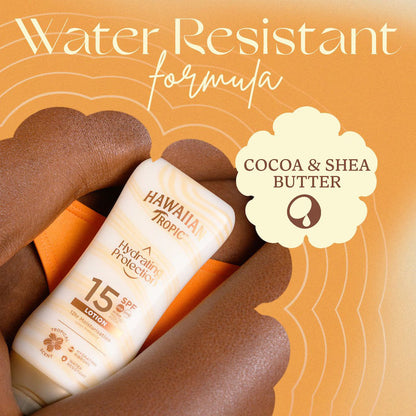 Hawaiian Tropic Hydrating Protection Sunscreen Lotion 15SPF