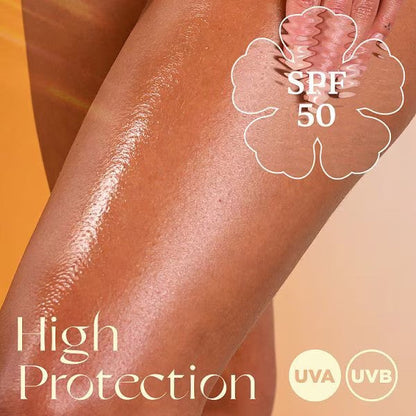 Hawaiian Tropic Hydrating Protection Sunscreen Lotion Spray 50SPF