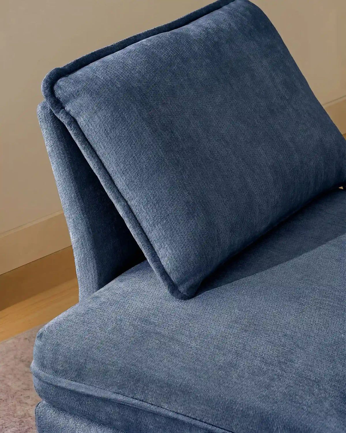 Hudson Navy Blue Modular Sofa