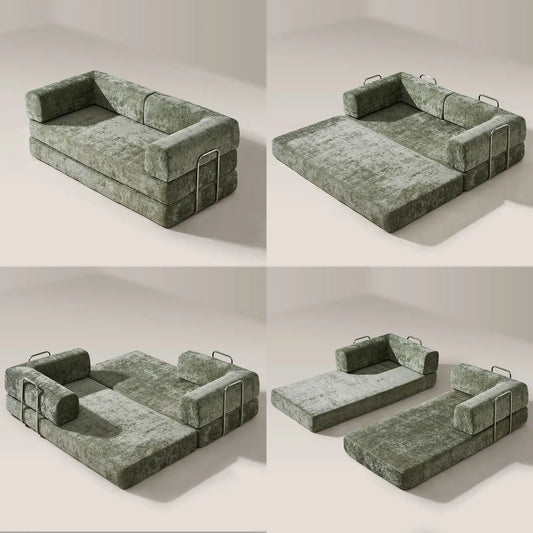 Hugo Moss Green Convertible Sofa Bed