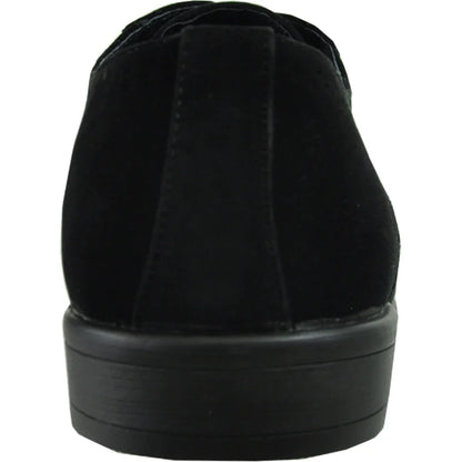 BRAVO Men Dress Shoe KING-3 Wingtip Oxford Shoe Black