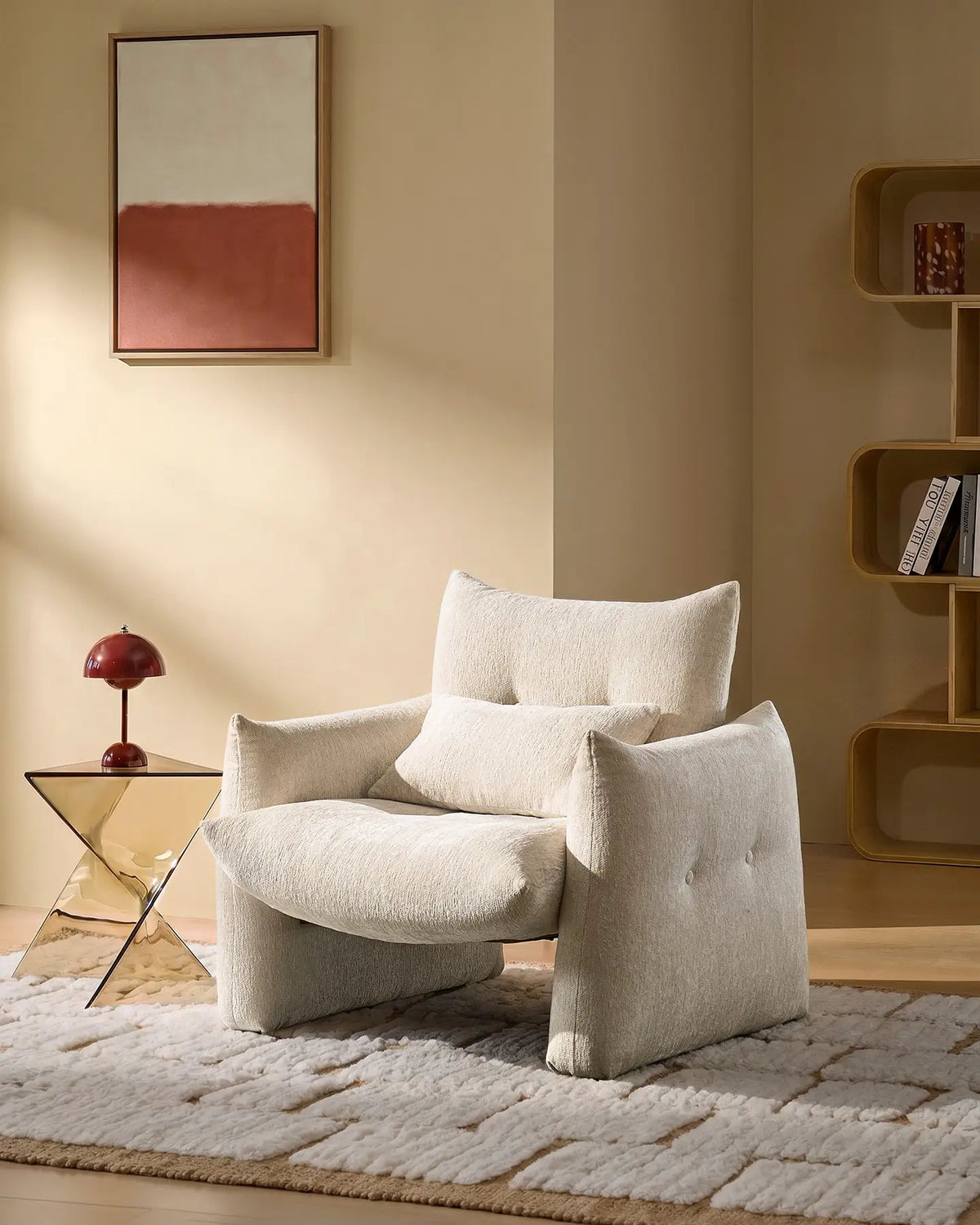 Kumo Cream Accent Chair [Pre-Order]