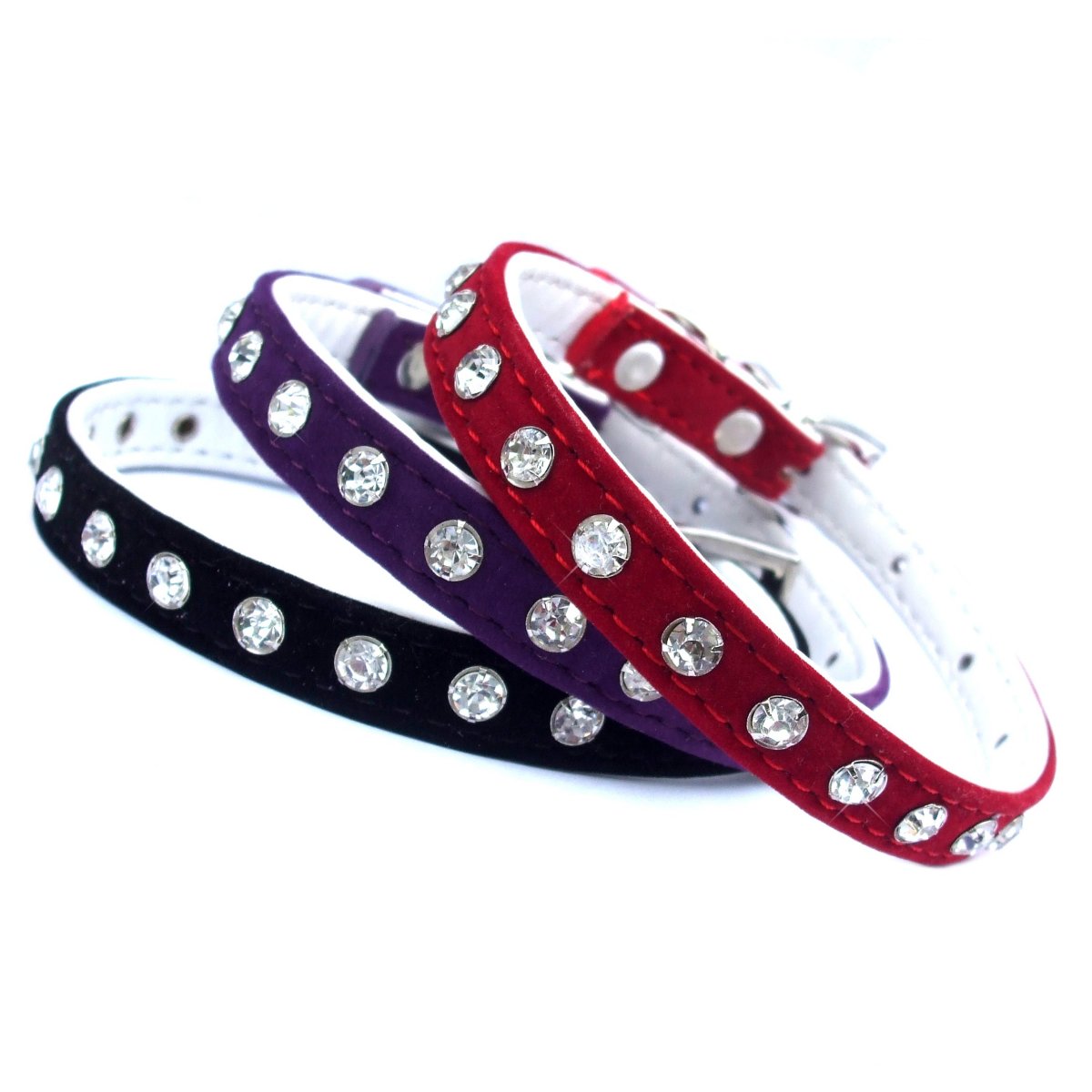 Majestic Crystal Dog Collar