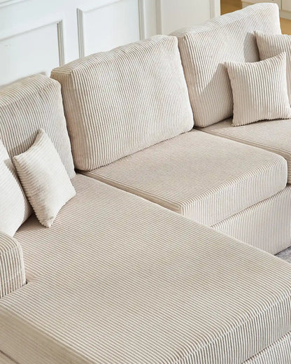 Nodo Vacuum-Packed Modular Corner Sofa