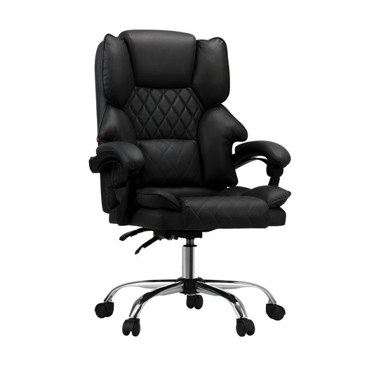 NNEED Massage Office Chair PU Leather Black