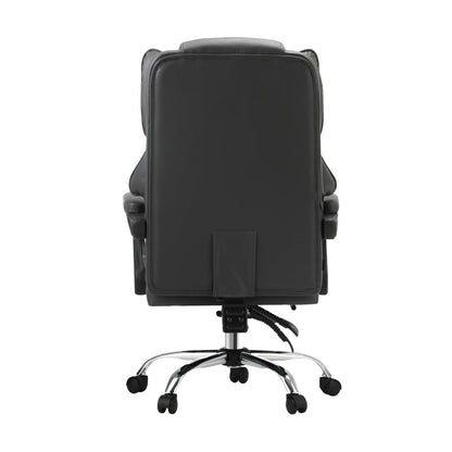 NNEED Massage Office Chair PU Leather Seat Grey