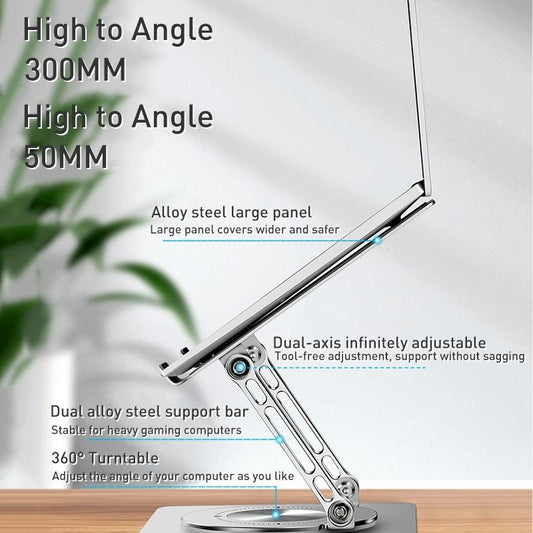 NNEIDS Lenovo Laptop Cooling Stand - Rotating Design
