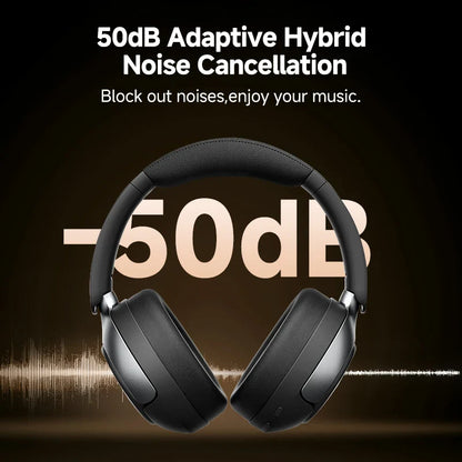 Wireless Over-Ear Headphones Black
