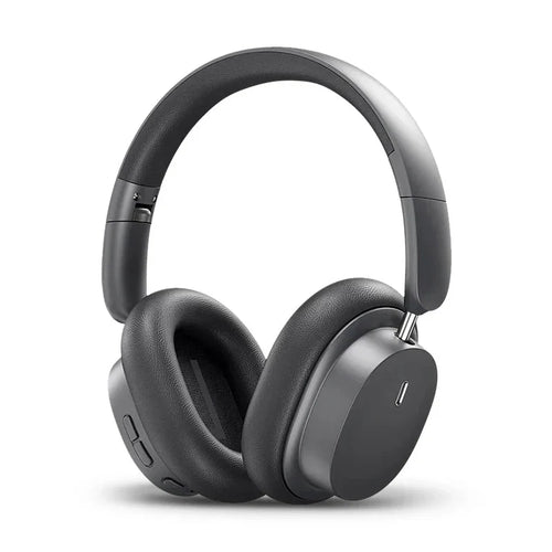 Wireless Over-Ear Headphones 3D Spatial Audio Gray