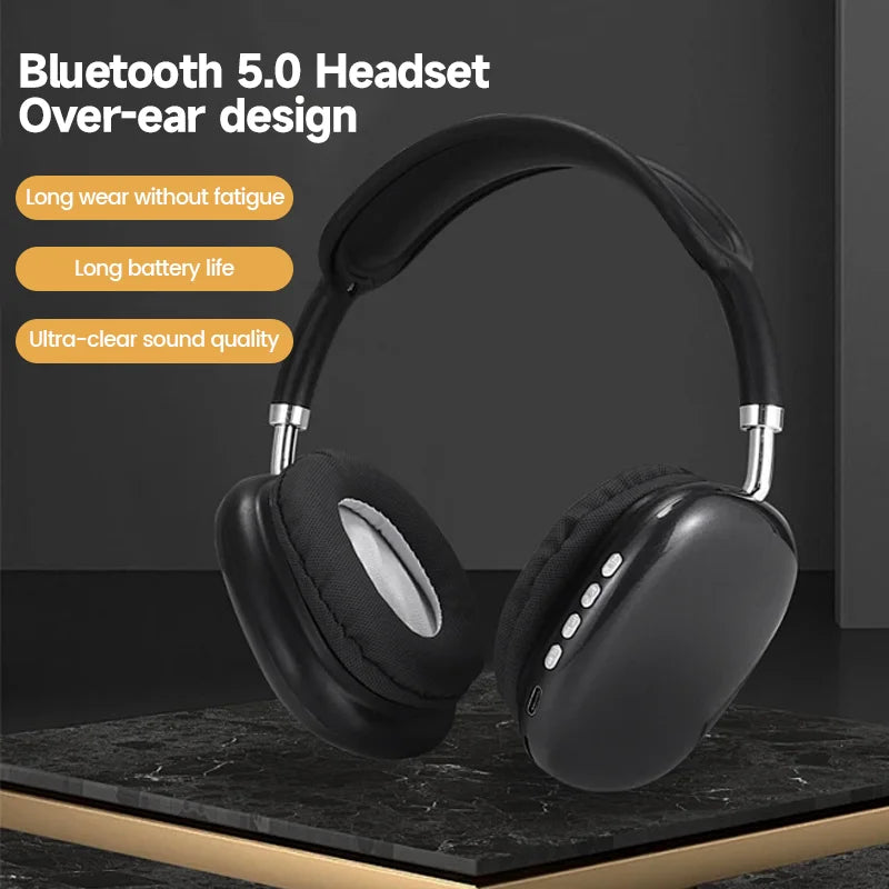 Wireless Bluetooth Gaming Headset Black