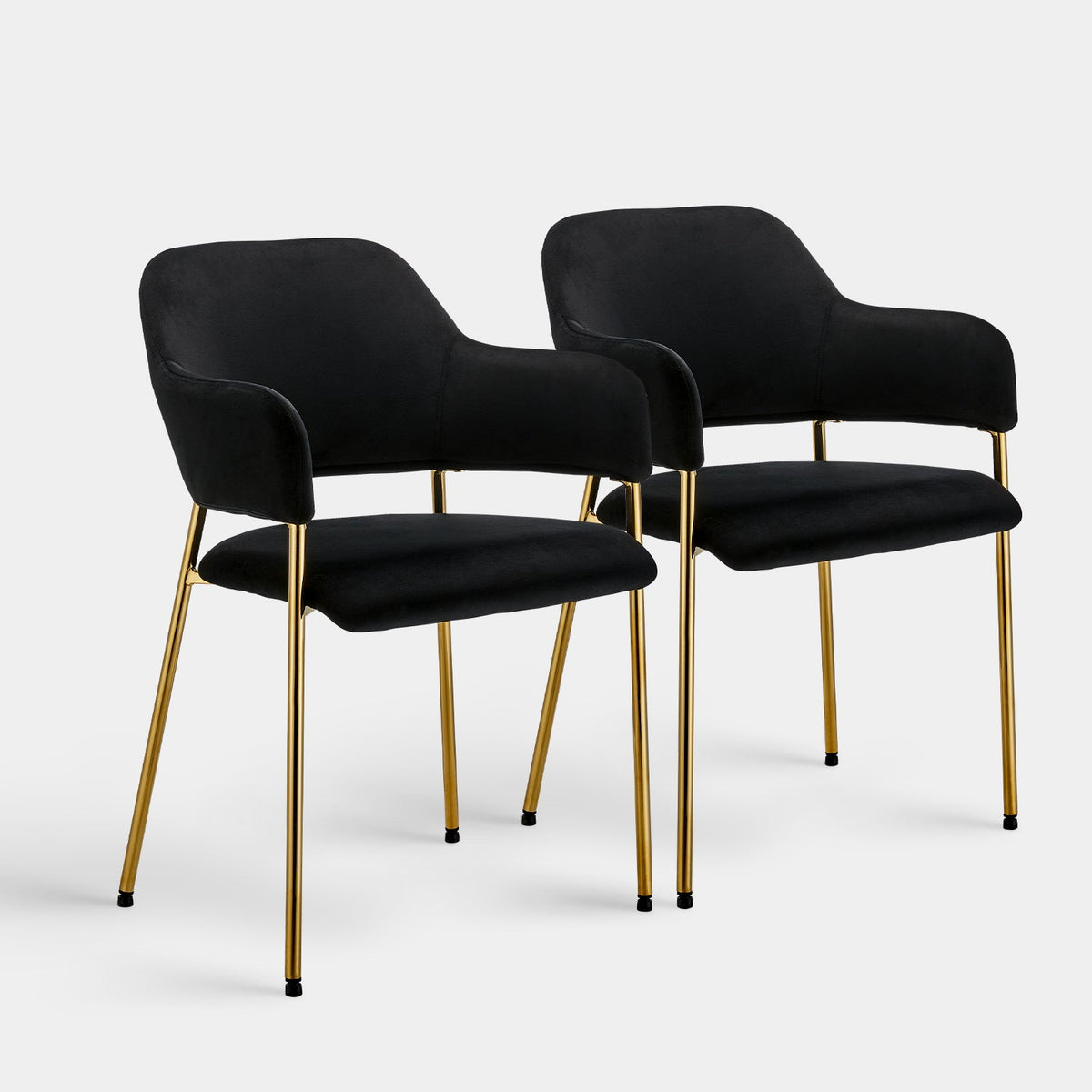 Lukka Velvet Dining Chairs [Set of 2]