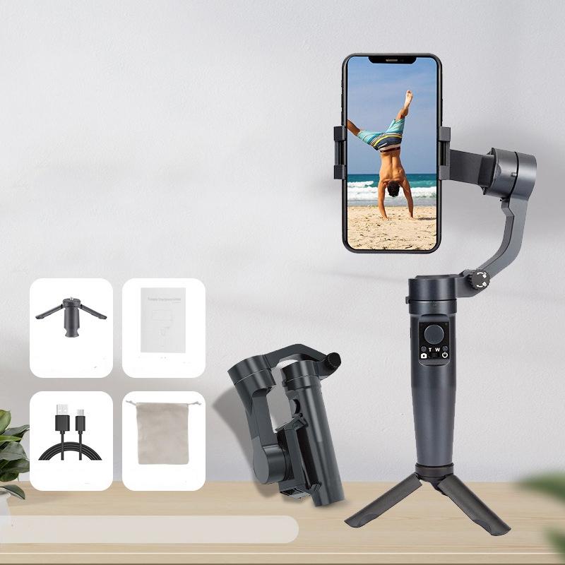 NNEIDS Smart Handheld Mobile Stabilizer - Anti-Shake - Black