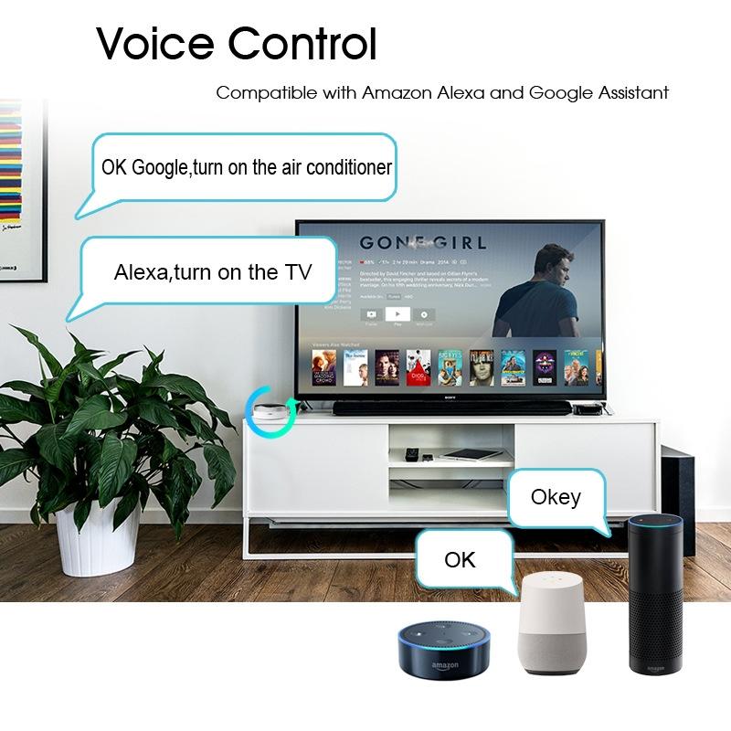 NNEIDS Smart Infrared Voice Remote For Mobile Wifi Control