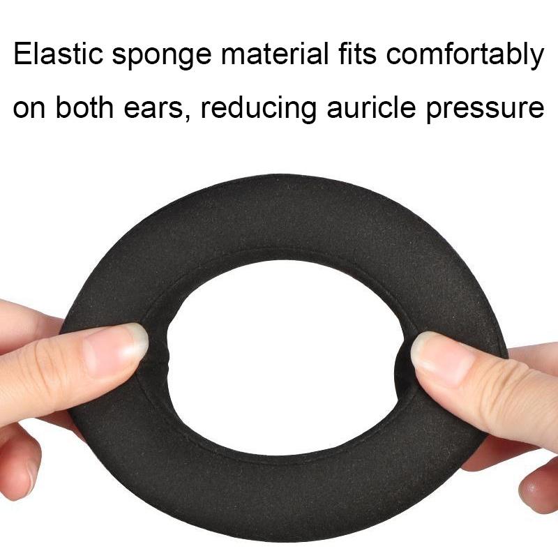 NNEIDS Breathable Leather Headset Cover For Focal Clear Mg Pro - Brown 2 Pack