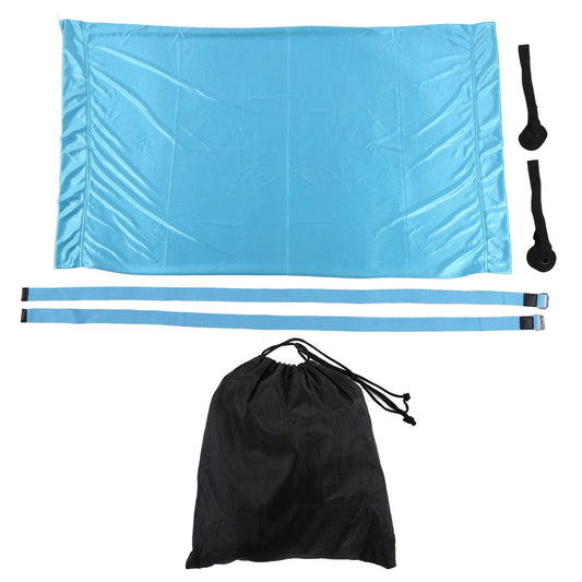 Yoga Hammock Handstand Split Leg Stretchable Training Portable Elastic Aerial Hammock for HomeSky Blue