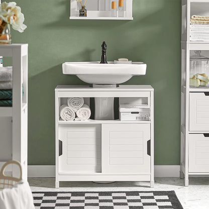 NNEDSZ Vanity Unit Bathroom Furniture, White