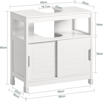 NNEDSZ Vanity Unit Bathroom Furniture, White