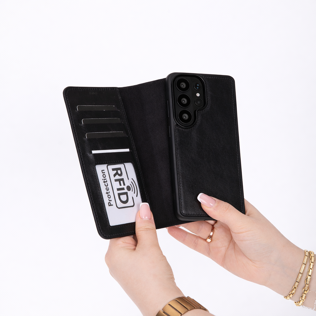 Buffalo Samsung Galaxy S26 Plus Leather Wallet Case